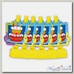 Язык-гудок с картинкой Торт Birthday