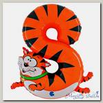 Шар фигура цифра 8 кот