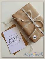 Открытка «Happy Birthday Thin Square»