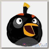 Шар фигура  Angry Birds Черная Птица, 61 см