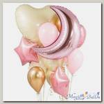 Букет из шаров BABY PINK