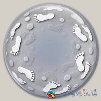 Шар BUBBLE 22 Пяточки детские