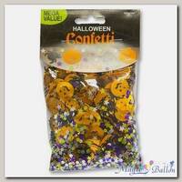 Конфетти Хэллоуин, Тыквы, Пауки, 70 гр