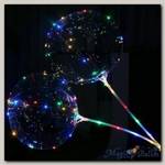 Светящиеся Шары Bubble (Баблс-Бобо) со светящей лентой на палочке