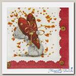 Салфетка Me to you RED 33см 16шт