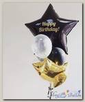 Букет из шаров HAPPY BIRTHDAY