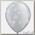 Облако шаров Снежинки Silver  50 шт