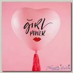 Большой шар Сердце Girl Power