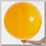 Большой шар Агат Yellow Orange жёлто-оранжевый
